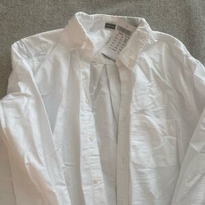 Brandy Melville White Oxford Shirt